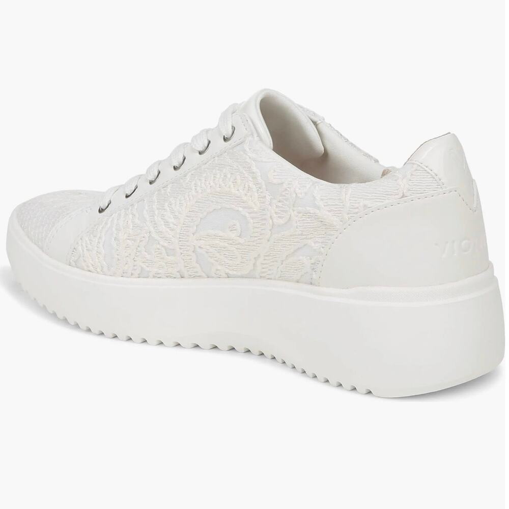 Vionic LACE upper KEARNY sneaker shoes Women's size 7.5 lace leather - Picture 3 of 16